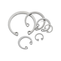 Manufacturer Stainless Steel SS 304 ASME B8 A4-70 SUS 321 410 C Circlip Type B Internal Retaining Ring DIN472