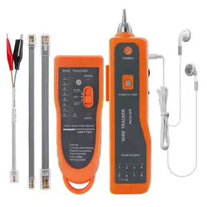 RJ11 RJ45 Cat5 Cat6 Telephone Wire Tracker Tracer Toner Ethernet LAN Network Cable Tester Detector Line Finder