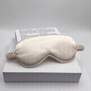Biểu Tượng Tùy Chỉnh Hai Mặt Satin Lụa Ngủ Mặt Nạ Mắt Với Ban Nhạc Đàn Hồi Thoáng Khí Du Lịch Lụa Ngủ Eyeshade - Product Image 3