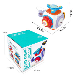 Cubo de Actividades Sensoriales para Bebés de 0 a 2 Años, con Agarraderas y Bolas, 10.5 cm, de Plástico - Product Image 1