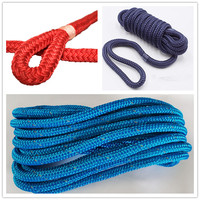 Ligne d'ancre en nylon torsadé pour bateaux marins, excellente qualité, couleur blanche, 1/2 pouces 50 pieds