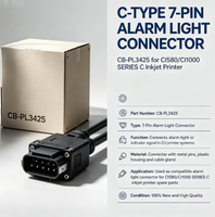 Connecteur d'alarme 7 broches de type C CB-PL3425 pour imprimante jet d'encre CI580/CI1000 SERIES C