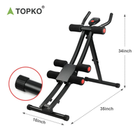 TOPKO US Warehouse Machine d'exercice de taille unisexe Machine de torsion de taille de fitness en intérieur