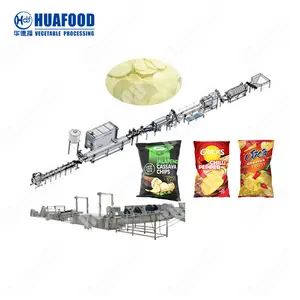 Oliefriteuse Productielijn Automatische Aardappelchips Maken Machine Chip Snack Productlijn