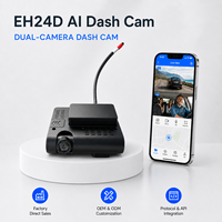 Caméra embarquée double objectif 4G GSM AI 1080P avec GPS, étanche, vidéo en direct, système de gestion de flotte pour taxis et camions – Usine OEM ODM