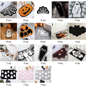 Halloween Ghost Bade matte Soft Tufted Badezimmer teppich rutsch fester wasch barer saugfähiger Teppich für Holiday Home Decor - Product Image 2