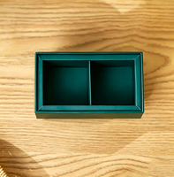 Boîtes cadeaux en papier de couleur personnalisée, cartons à compartiments séparés avec couvercle pour petits kits de rangement d'accessoires