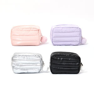 Kawaii rayas nube larga bolsa de maquillaje lindo Picnic bolsa kawaii bolsa - Product Image 2