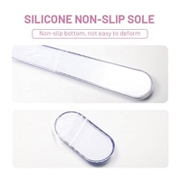 Ensemble de tapis de souris en cristal PC imprimé personnalisé, nouveau style créatif, grainé, transparent, gel, repose-poignet pour le jeu, pour le bureau