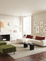 Pouf ottoman en velours haut de gamme de style rétro américain pour salon, entrée, ou comme repose-pieds de lit pour changer de chaussures
