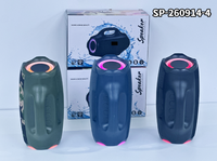 Haut-parleur portable d'extérieur Bluetooth A52-15 avec éclairage RGB, idéal pour les fêtes - Meilleures ventes