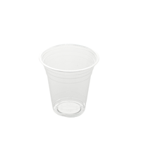 Gobelet jetable populaire en plastique pour boissons froides, 14 oz, 98 mm, avec couvercle, idéal pour fêtes, mariages, pique-niques, camping