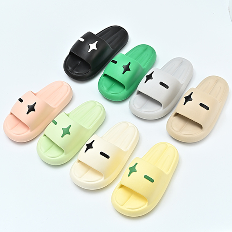 Wholesale PVC EVA Beach Slippers Shoes Indoor Outdoor Women Mens Bathroom Slides Slipper