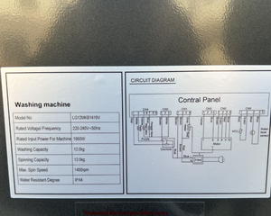 Mới đến 12kg hoàn toàn tự động máy giặt trống cao và nhiệt độ thấp nhúng hộ gia đình Giặt máy giặt - Product Image 4
