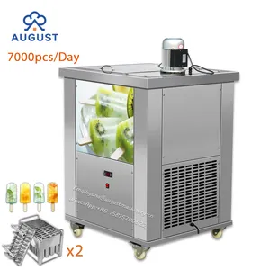 6000pcs / Day Ice Pop Making /Professional Ice-Cream Popsicle Machine