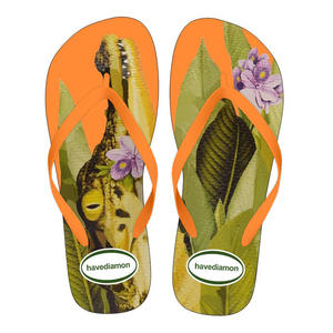 Chanclas hawaianas con diseño <span class=keywords><strong>de</strong></span> flores para mujer, Chanclas <span class=keywords><strong>de</strong></span> playa con diamantes, Punta abierta, moda <span class=keywords><strong>de</strong></span> verano para zapatillas Chanclas, gran oferta del fabricante - Product Image 1