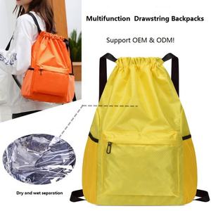 Sac à dos à cordon personnalisable avec logo, grande capacité, pour sport et gym, fournisseur en gros - Product Image 2