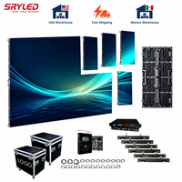 Mur vidéo LED d'intérieur à raccordement sans soudure SMD, fréquence 3840Hz, modèles P1.95, P2.6, P2.9, P3.91, pour événements, concerts et décors de scène – Vente directe usine