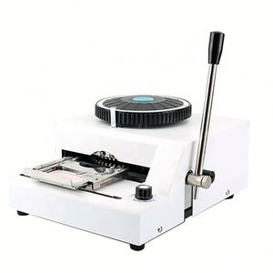 Machine à embosser les cartes plastiques, machine à embosser les cartes cadeaux en PVC, machine à embosser les lettres, les codes et les numéros, machine à embosser les cartes de visite. - Product Image 5