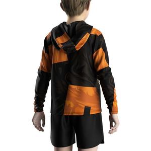 เสื้อฮู้ดดี้ตกปลาชายทะเล แห้งเร็ว พิมพ์โลโก้ได้ตามต้องการ เสื้อแขนยาวมีฮู้ดสำหรับเด็กผู้ชาย - Product Image 6