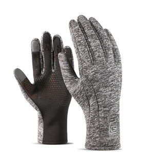 2021 New Sports Waterproof <strong>Men</strong> and Women Outdoor Riding <strong>Touch</strong> <strong>Screen</strong> Warm <strong>Gloves</strong> With Fleece Lining - Product Image 2