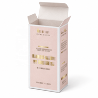 Boîte d'emballage en papier écologique avec laminage brillant, impression personnalisée, matériaux recyclés, finition UV sélective, carton pliable, carton premium