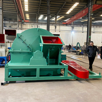 Broyeur de branches de bois diesel/électrique avec engrenage pour la fabrication de sciure et de copeaux de bois