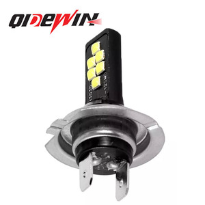 QIDEWIN LED Fog Lights H3 30SMD High Brightness Car Front Light 6000LM 12-24V - Product Image 2