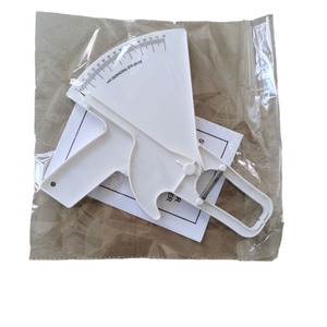 Misuratore di Grasso Corporeo Digitale Professionale TGS, Calibro a Pieghe Cutanee in Plastica <span class=keywords><strong>ABS</strong></span> e Fibra di Vetro, Nastro di Misurazione Metrico Autoavvolgente - Product Image 4