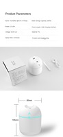 Ultrasons 300ml Mini Humidificateur Aroma Oil Diffuser Usb Cool Mist Humidifier Avec Veilleuse Colorée pour la Maison de Voiture