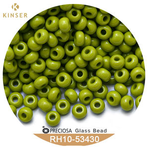 Preciosa Rocaillesラウンドホール10/0ビーズ<span class=keywords><strong>2</strong></span>.3mm [17色ナチュラル不透明セカンドシリーズ] 10gパック - Product Image 3