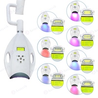 Lámpara de blanqueamiento de lujo de 11 LED Uso en Clínica Dental Lámpara de blanqueamiento dental de colores triples Luz de blanqueamiento dental