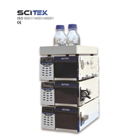 Chromatographe liquide haute performance SCITEK, plage de pression 0-45 Mpa, dégazage en ligne, protection renforcée, pompe quaternaire (standard)