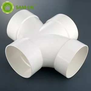 Selling sanitary bath fittings series four-way pipe names pvc pipe plumbing fittings sanitary cross