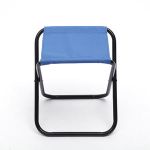 Xách tay Trọng lượng nhẹ ngoài trời cắm trại dã ngoại câu cá nướng du lịch du lịch Ghế Ghế thép gấp phân với túi lưu trữ - Product Image 3