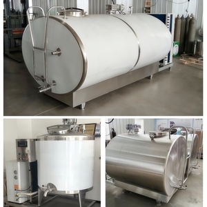Tùy chỉnh 1000-10000 lít tự động thép không gỉ sữa làm mát bể tiệt trùng bể với động cơ cho sữa lưu trữ - Product Image 6