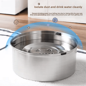 Grande capacità 304 <span class=keywords><strong>in</strong></span> <span class=keywords><strong>acciaio</strong></span> inox Pet Food utensili eco-friendly galleggiante ciotola <span class=keywords><strong>per</strong></span> cani sospesa acqua potabile ciotola <span class=keywords><strong>per</strong></span> cani <span class=keywords><strong>ciotole</strong></span> <span class=keywords><strong>per</strong></span> animali - Product Image 4