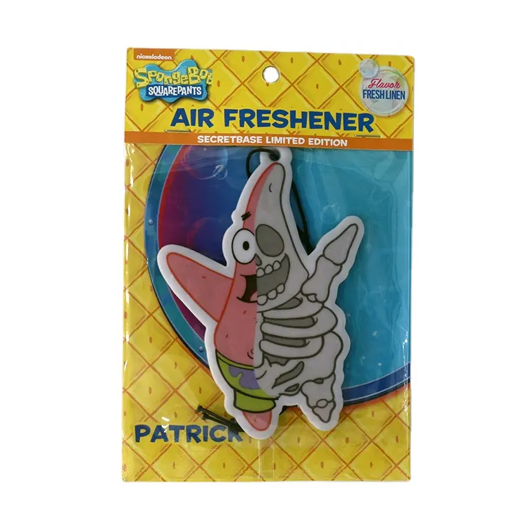 Customized Design Funny Hanging Air Freshner/Custom Paper Car Air Freshener