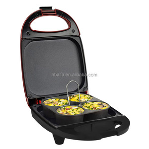 Aifa New Electric Egg Bite Maker Mini Size avec 4 moules en silicone pour le petit déjeuner Sandwiches Snacks sains Desserts Festivals - Product Image 1