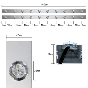 Aoying DC12V/24V 30MM IP68 Éclairage LED Pixel Permanent Étanche Effet Pierre Précieuse pour Noël et Fêtes, Éclairage Ponctuel Extérieur pour Maison - Product Image 4
