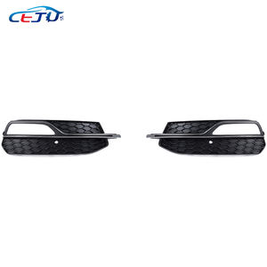 Une paire de pare-chocs avant antibrouillard calandre couvercle antibrouillard pour <span class=keywords><strong>Audi</strong></span> <span class=keywords><strong>A3</strong></span> <span class=keywords><strong>Sline</strong></span> S3 2012 2013 2014 2015 <span class=keywords><strong>2016</strong></span> - Product Image 2