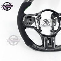 Setir Mobil Serat Karbon Kustom untuk Mitsubishi Lancer Evolution Evo X Evo 10 2008-2015