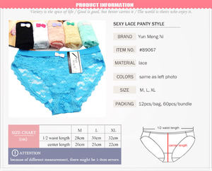 Yun Meng Ni Intimo Nuovo Trasparente, <span class=keywords><strong>Mutandine</strong></span> Femminili in Pizzo Elegante e Velato - Product Image 6