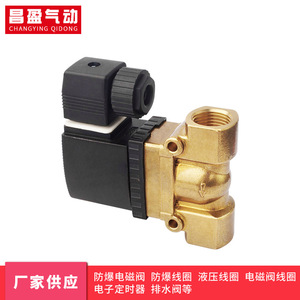 Vanne solénoïde Changying, type pilote, AC 220 V, air 0-1 Mpa, -40°C~200°C - Product Image 5
