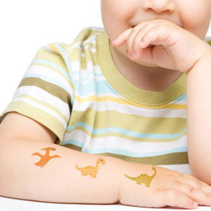 <span class=keywords><strong>Tatouage</strong></span> <span class=keywords><strong>temporaire</strong></span> imperméable pour enfants, autocollant personnalisé, série dinosaures, pour les bras et les jambes, 1 pièce - Product Image 2