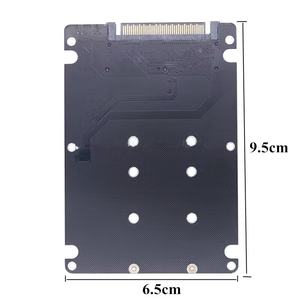 NGFF <span class=keywords><strong>M</strong></span>.2/NVMe zu U.2 Dual SSD Adapter karte SFF-8639 Konverter Lager verfügbar - Product Image 3