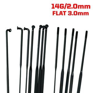 Radios de Acero de Cabeza Recta <span class=keywords><strong>y</strong></span> Radios Planos para Bicicletas de Carretera <span class=keywords><strong>y</strong></span> Montaña - Product Image 6