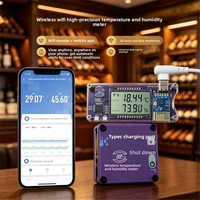 Sensor de Temperatura SHT45, Instrumentos de Medición de Temperatura Digitales para Cajas de Cría, Jaulas de Cría de Peces, Codornices y Ratones