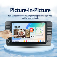 Autoradio 9 pouces pour Mercedes Benz ML GL 2005 - 2012 Android Auto WirelessCarPlay GPS DSP Stéréo 2Din Unité principale de navigation