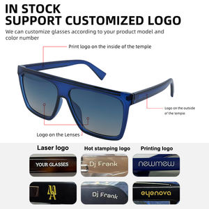 MOQ300pcs Lunettes de soleil carrées tendance <span class=keywords><strong>Tom</strong></span> pour hommes/femmes, design de marque, lunettes de soleil vintage, Oculos De Sol - Product Image 3